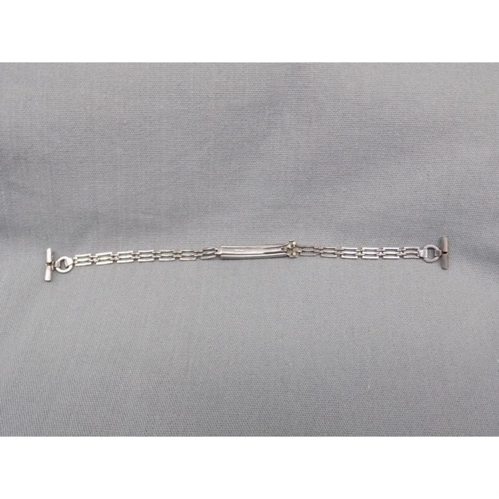 Pontiac Stainless Steel Ladies Watch Band 5.5 x 7/16 Inch Deployment Clasp